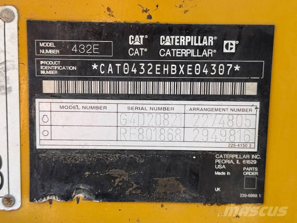 CAT 432 E Traktorgravere