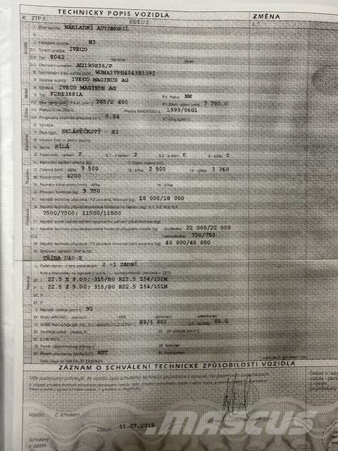 Iveco MAGIRUS Kranbil