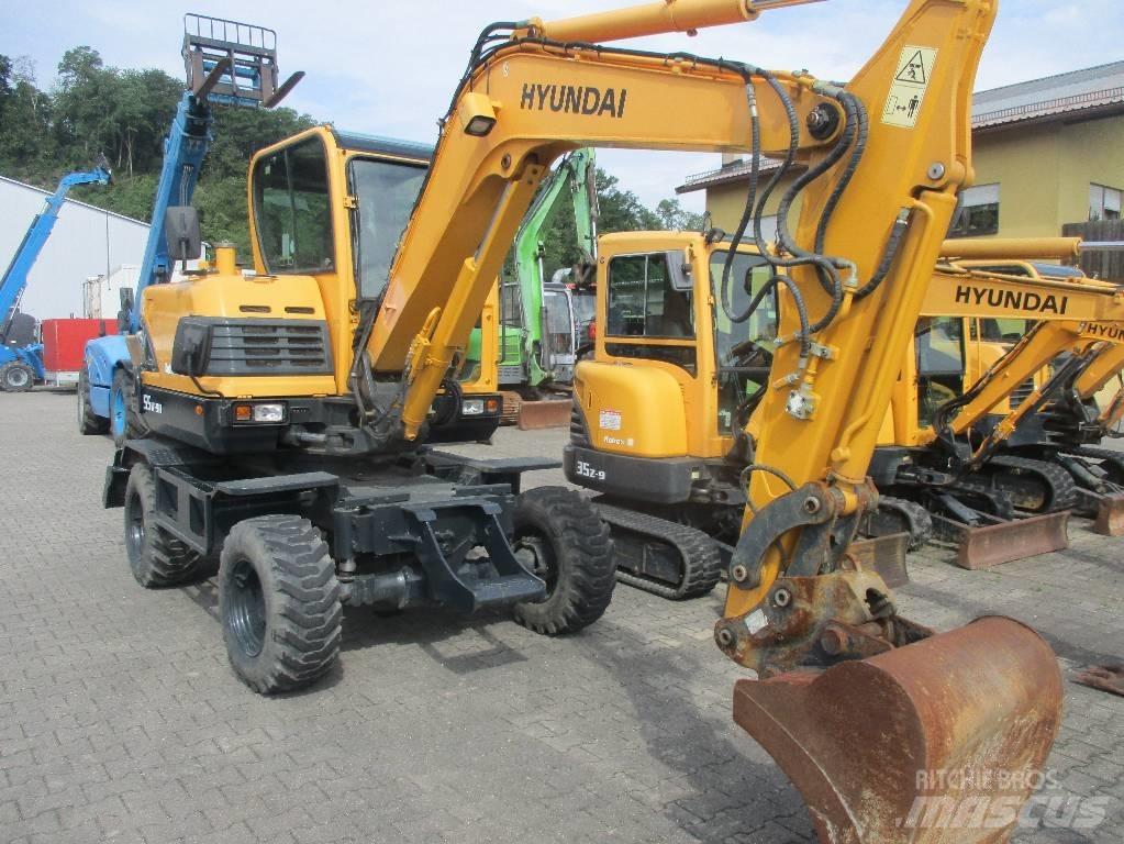 Hyundai Robex 55W-9 Hjulgravere