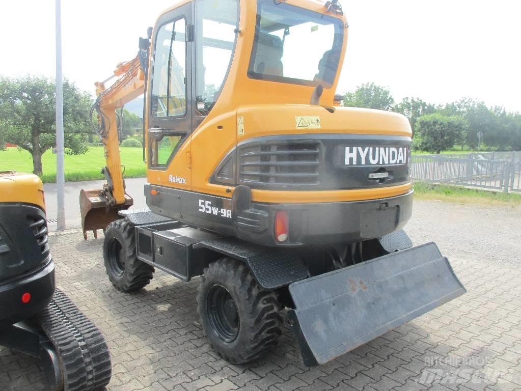 Hyundai Robex 55W-9 Hjulgravere