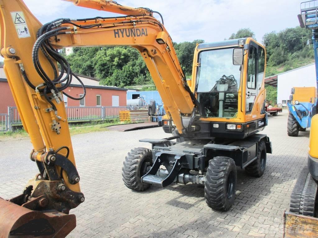 Hyundai Robex 55W-9 Hjulgravere