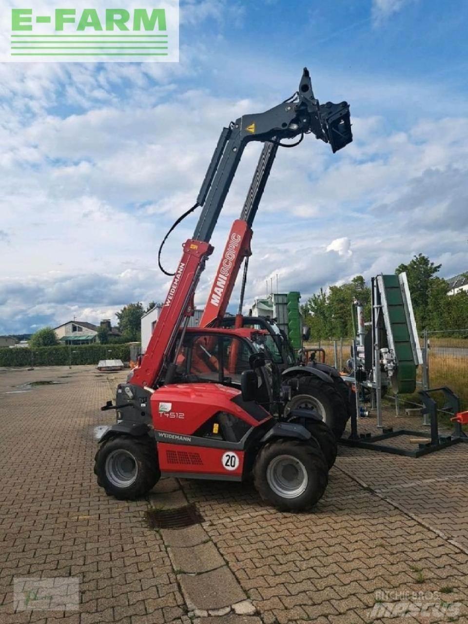 Weidemann t 4512 Teleskoplastere for Landbruk