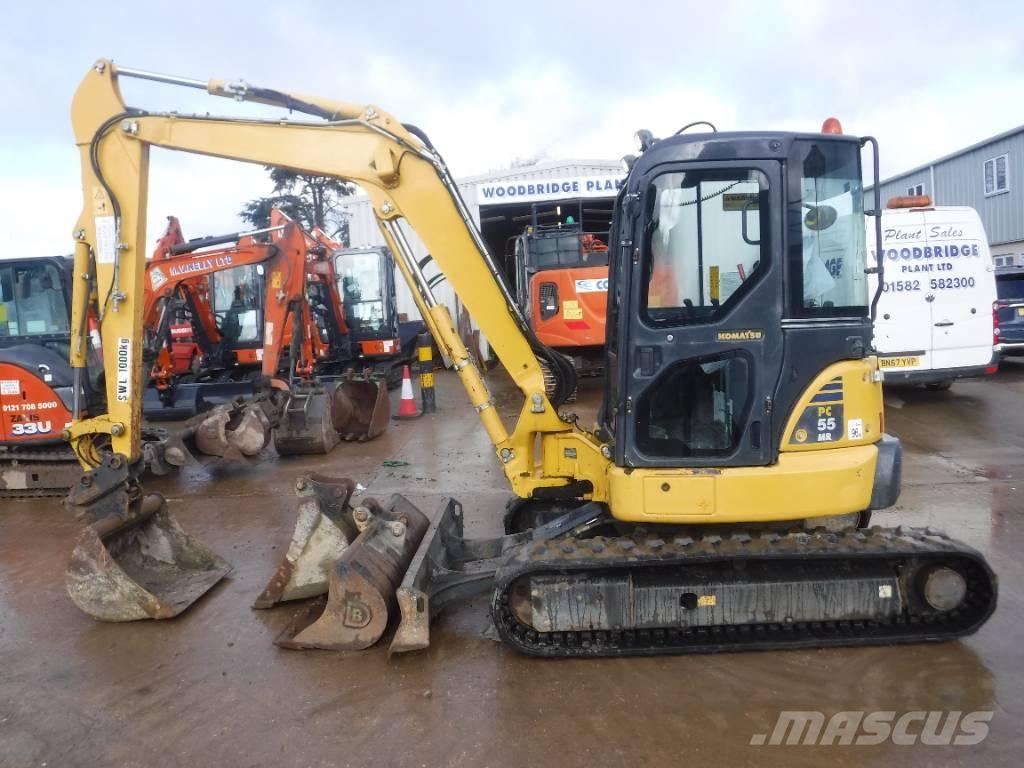 Komatsu PC 55 MR-3 Minigravere <7t