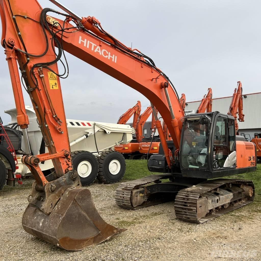 Hitachi ZX210LC Beltegraver