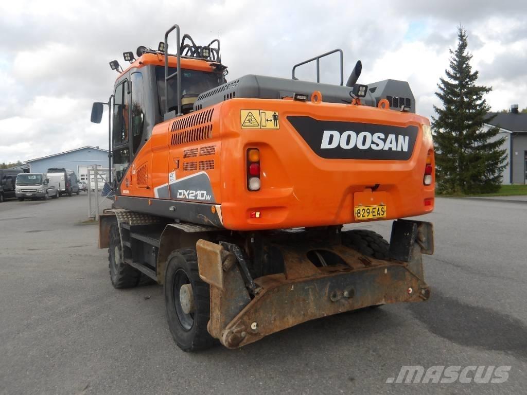 Doosan DX 210 WE Hjulgravere