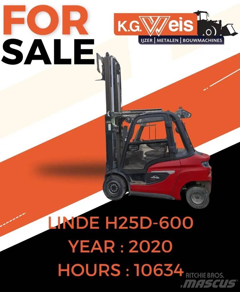Linde H25D-600 Diesel Trucker