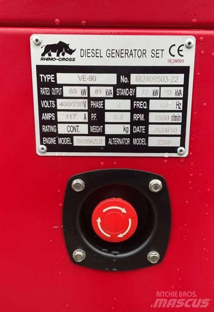 Rhino CROSS 90 KVA Diesel Generatorer