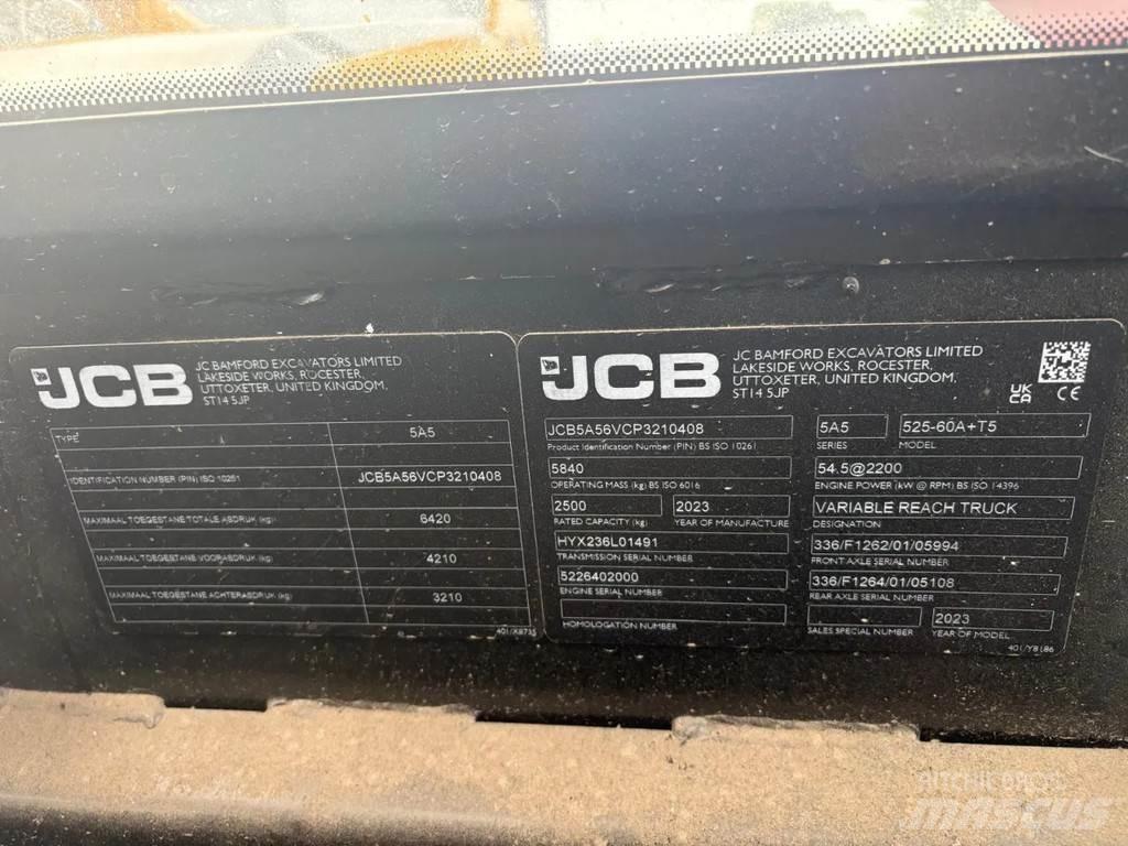 JCB 525.60 Teleskoplastere for Landbruk