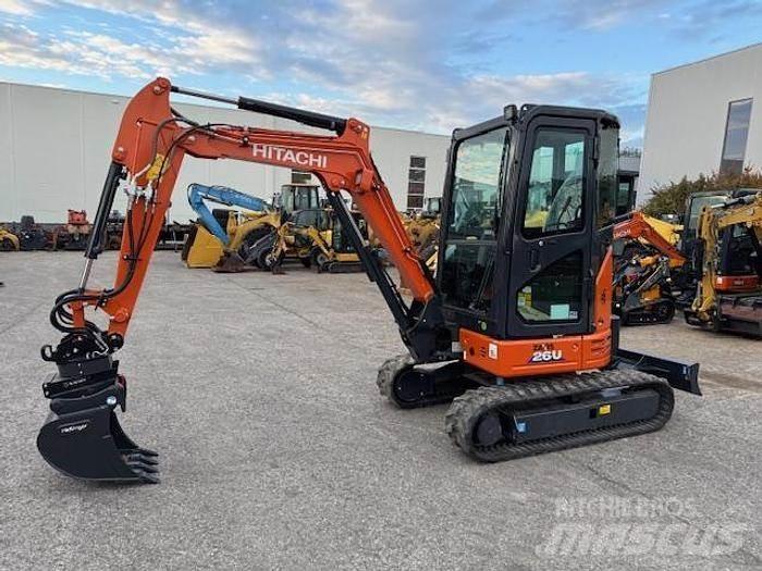 Hitachi ZX26 U-6 Minigravere <7t