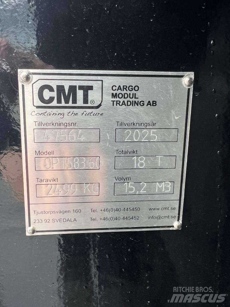 CMT Schaktflak 15m3 Krokløftere