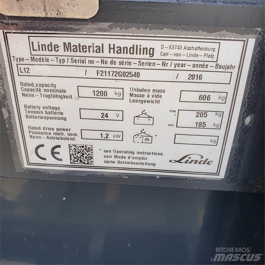 Linde L12 Ledestablere