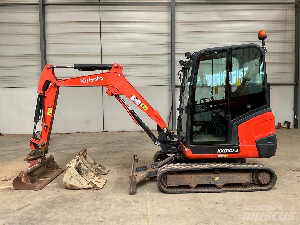 Kubota KX 030-4 Minigravere <7t