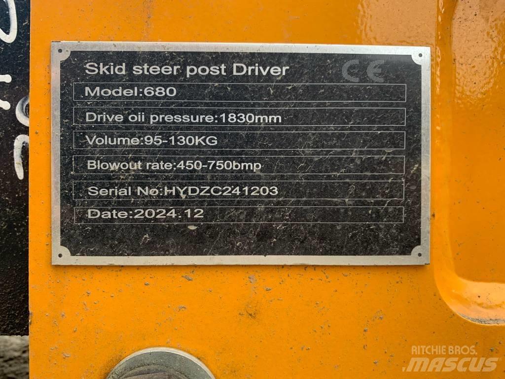 GIYI 680 Post Driver Andre komponenter