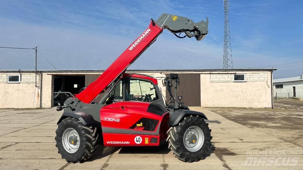 Weidemann T 7042 Teleskoplastere for Landbruk