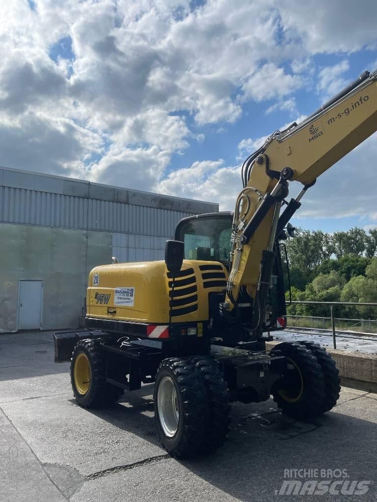 Yanmar B 95 W Hjulgravere