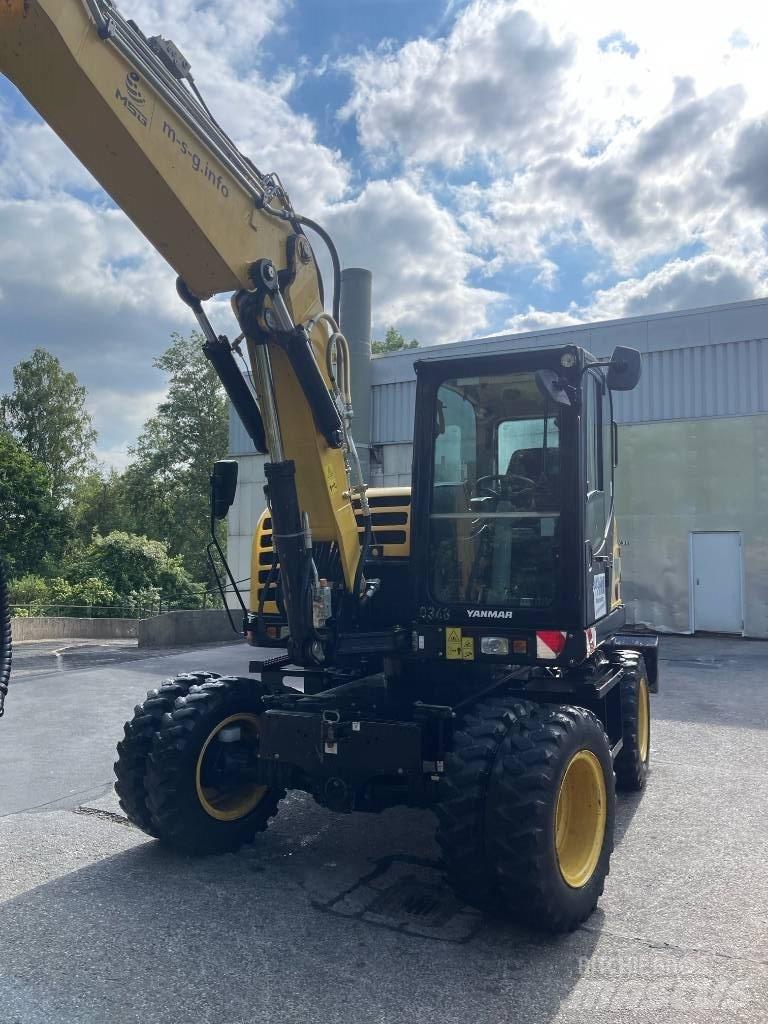 Yanmar B 95 W Hjulgravere