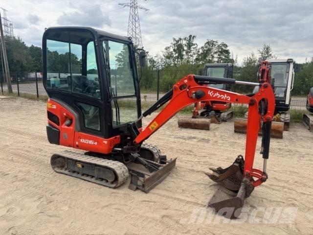 Kubota KX 016-4 Minigravere <7t