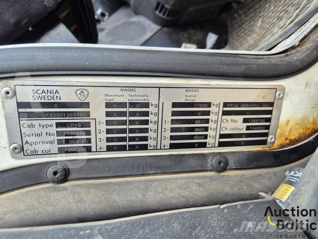 Scania P 114 GB Tippbil