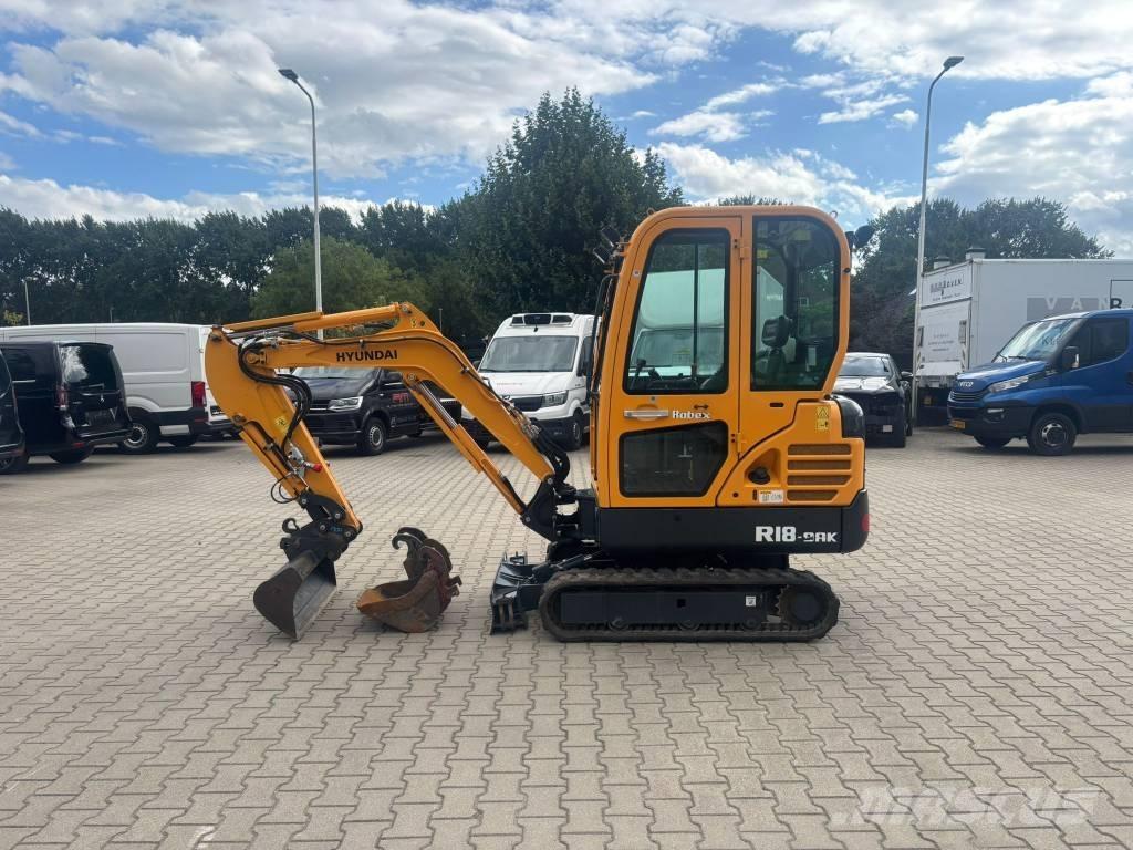 Hyundai Robex 18-9AK Minigravere <7t