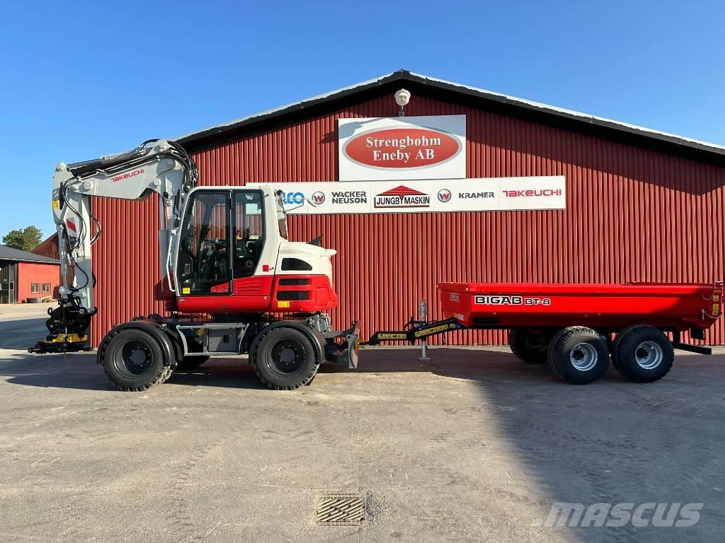 Takeuchi TB 395 W Hjulgravere