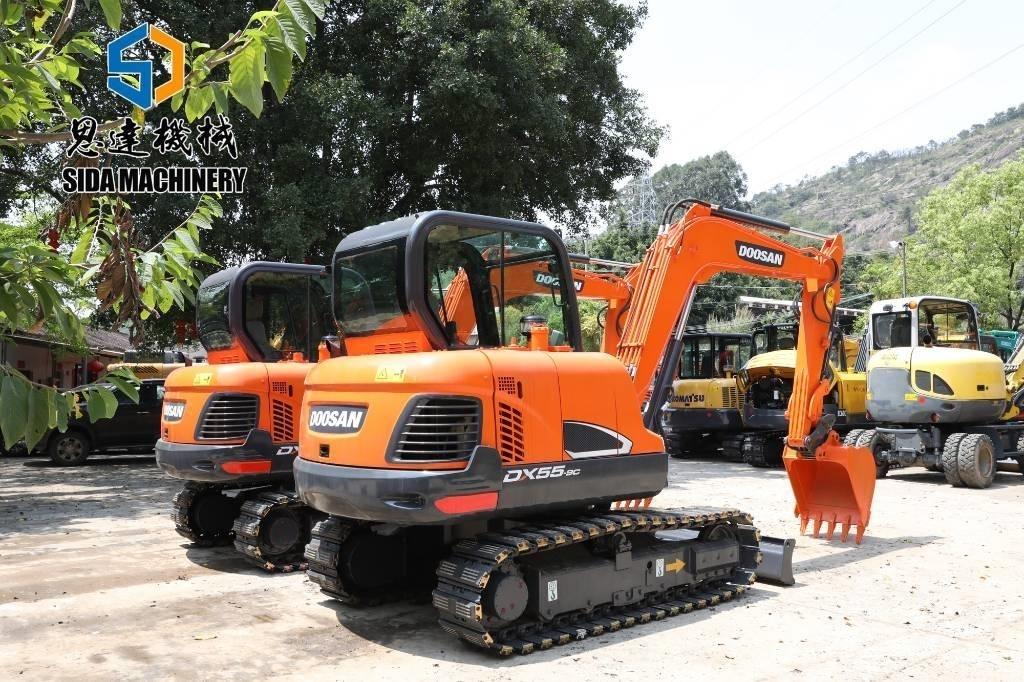 Doosan DX 55-9 C Minigravere <7t