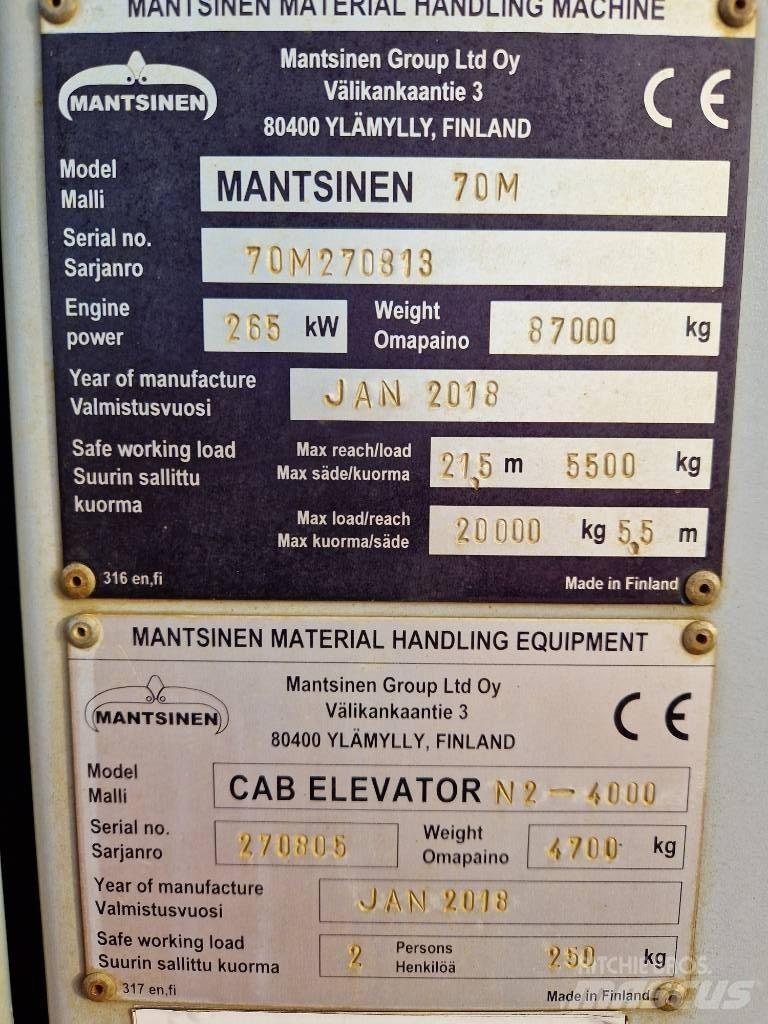 Mantsinen 70M Truck - Annet