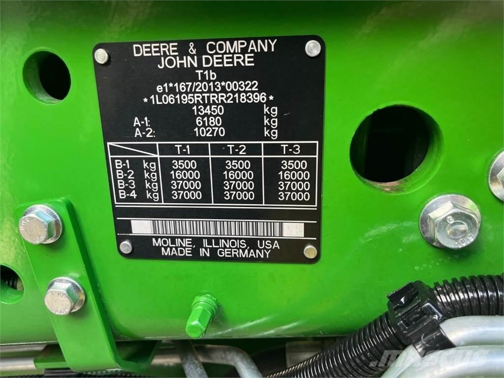 John Deere 6R195 Traktorer