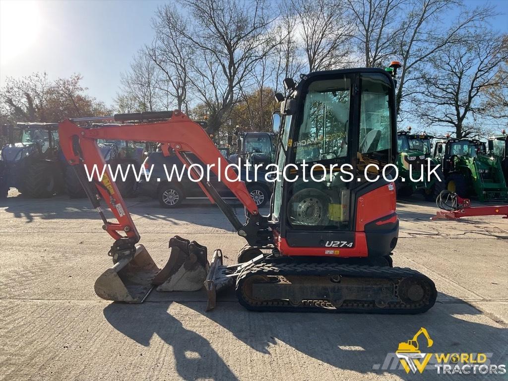 Kubota U 27-4 Minigravere <7t