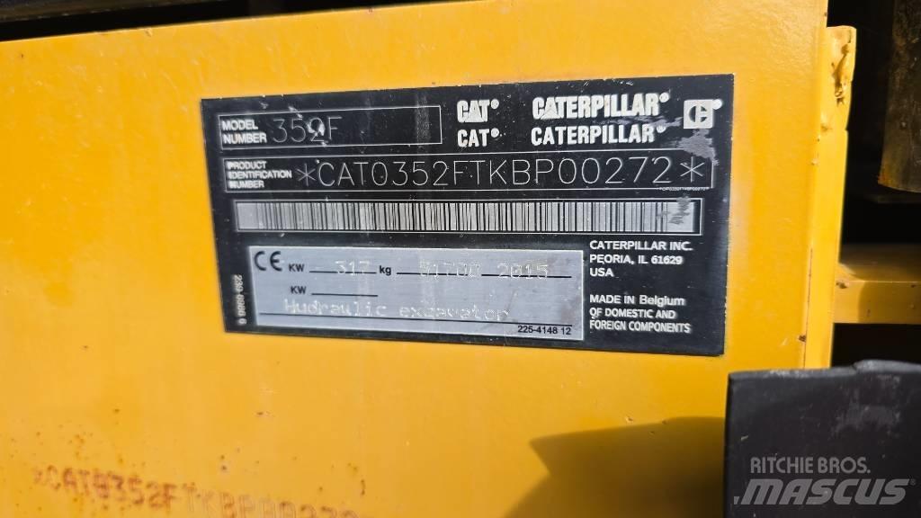 CAT 352 F Beltegraver