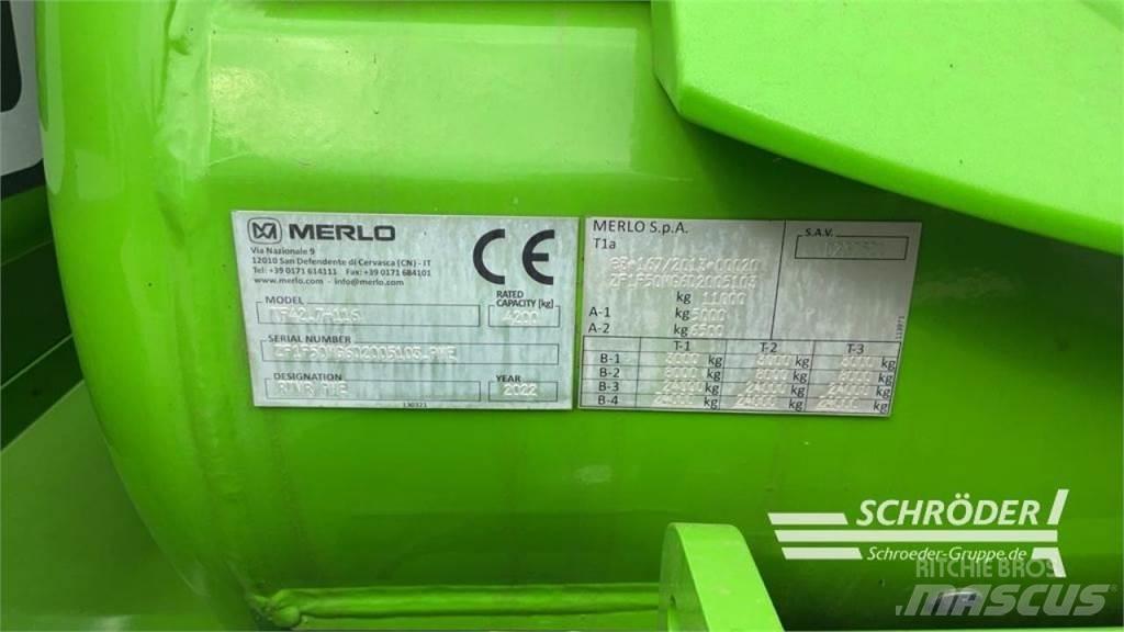 Merlo TF 42.7 - 116 Teleskoplastere for Landbruk
