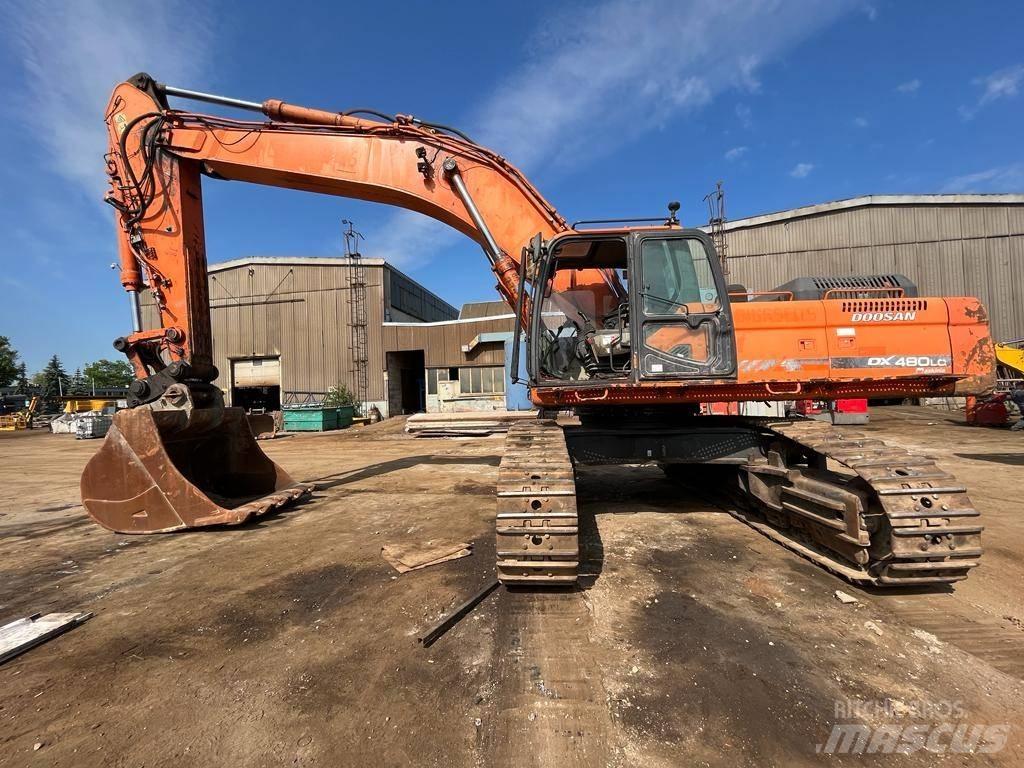 Doosan DX 480 LC Beltegraver