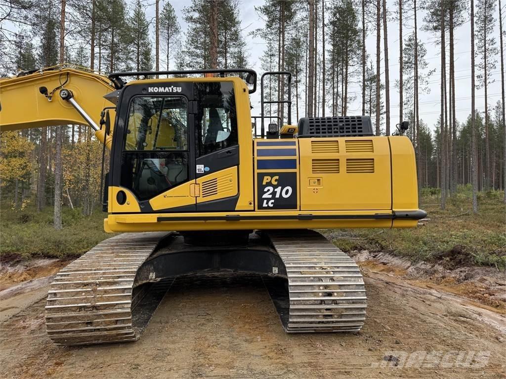 Komatsu PC 210 LC Beltegraver