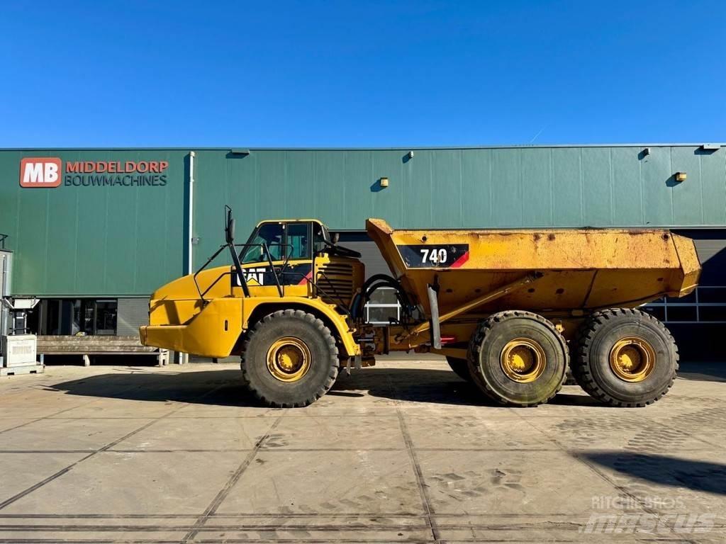 CAT 740 Rammestyrte Dumpere
