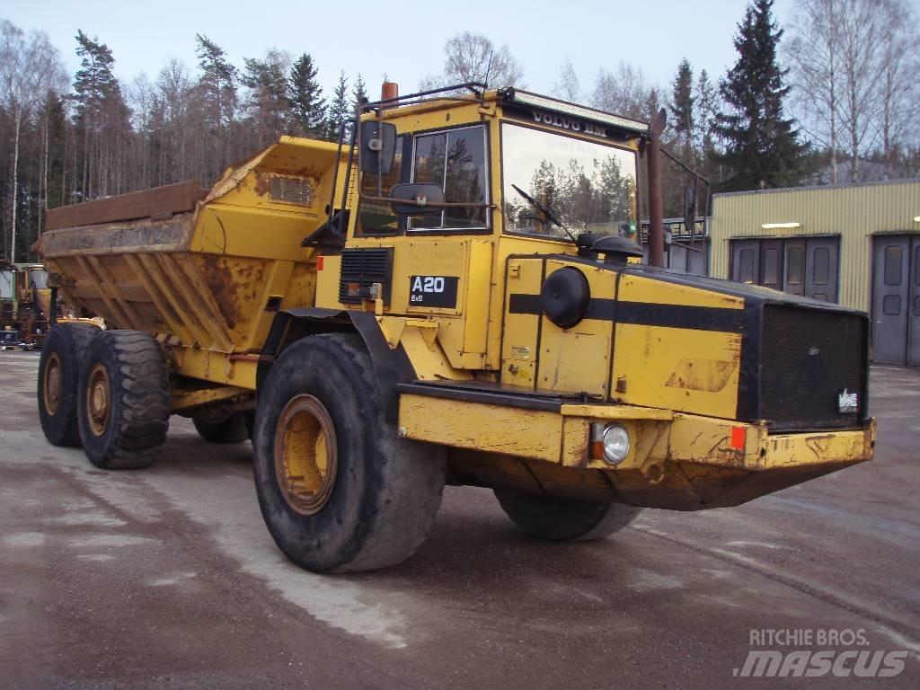 Volvo BM A20 6+6 Rammestyrte Dumpere