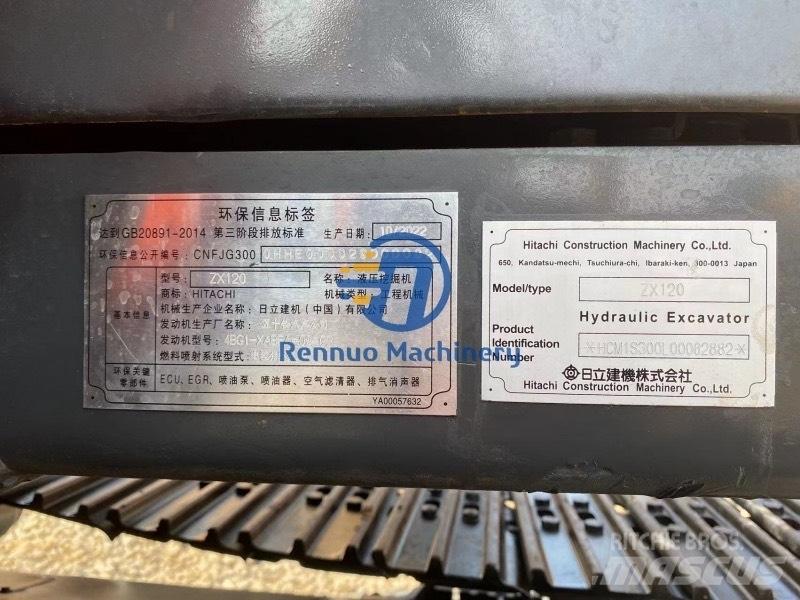 Hitachi ZX 120 Beltegraver