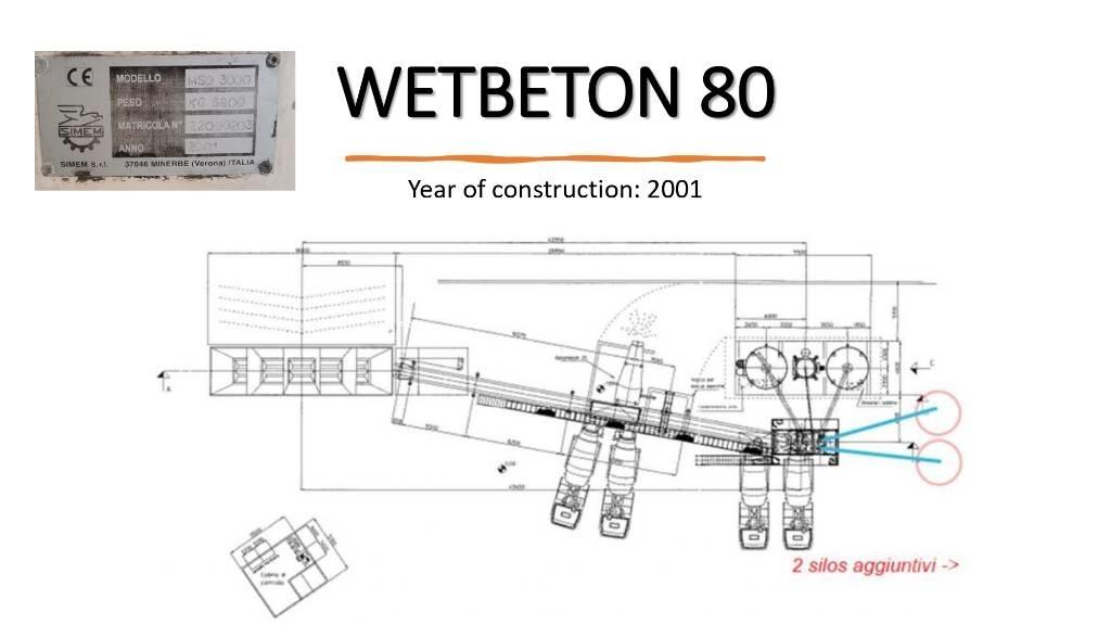  SIMEM WETBETON 80 Sement blandeverk