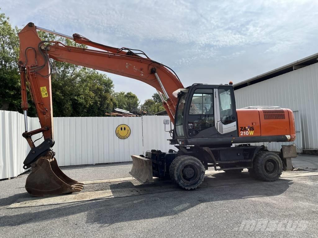 Hitachi ZX210W-3 Hjulgravere