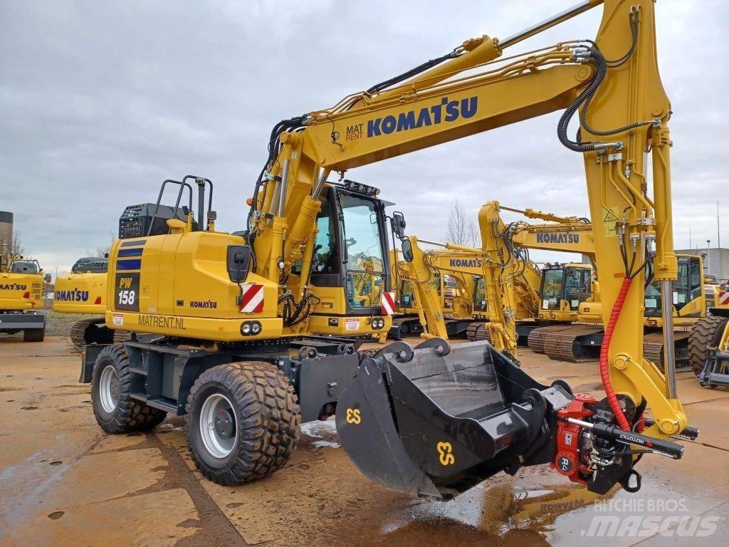 Komatsu PW158-11E0 Hjulgravere