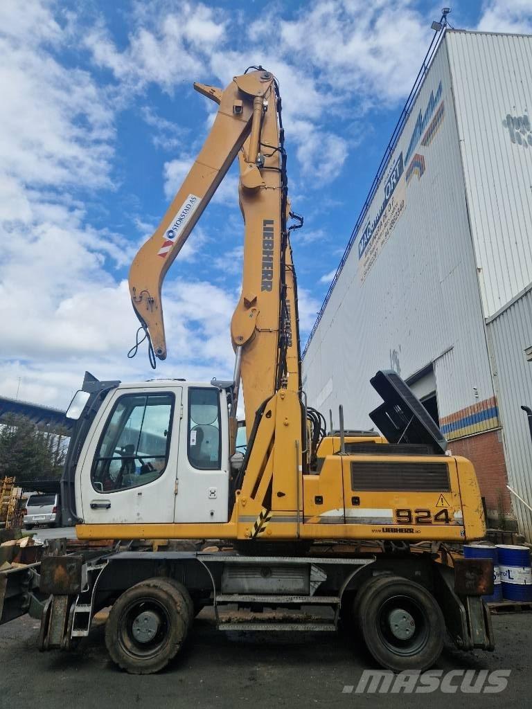 Liebherr A924C Gravemaskiner for avfallshåndtering