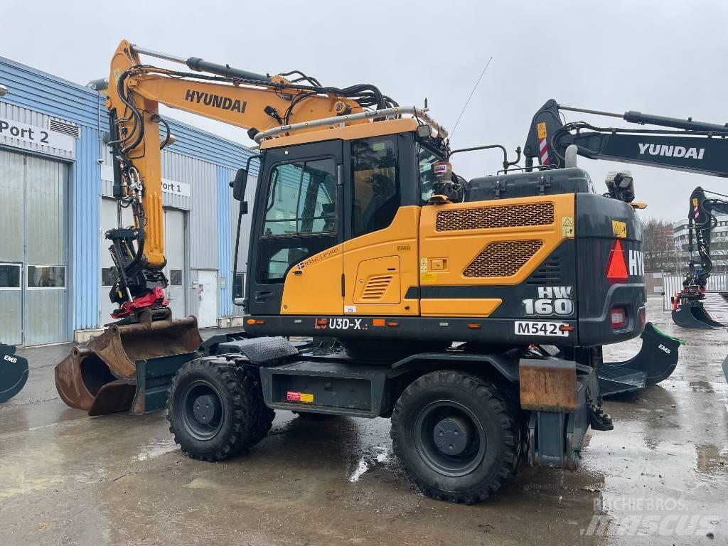 Hyundai HW160 Hjulgravere