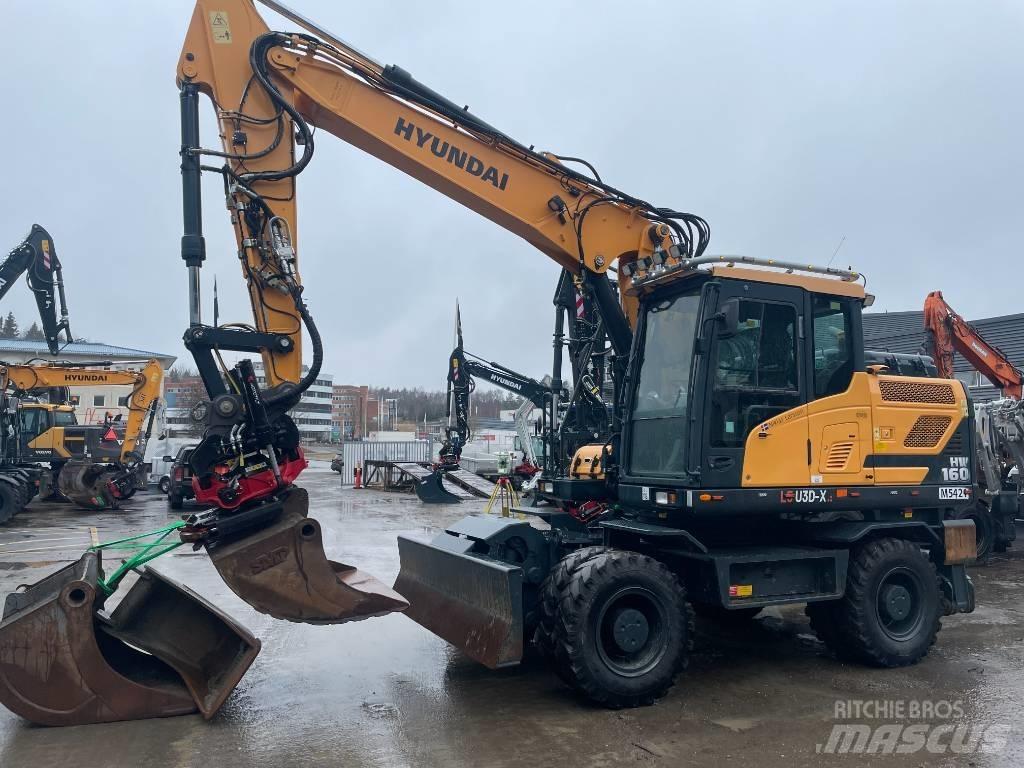 Hyundai HW160 Hjulgravere