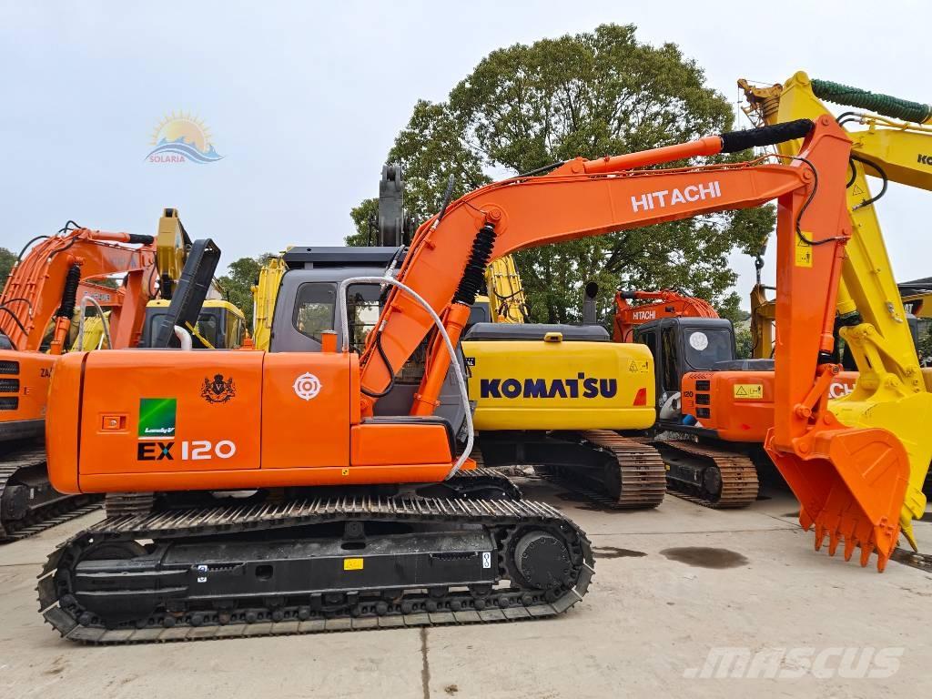 Hitachi EX 120 Beltegraver