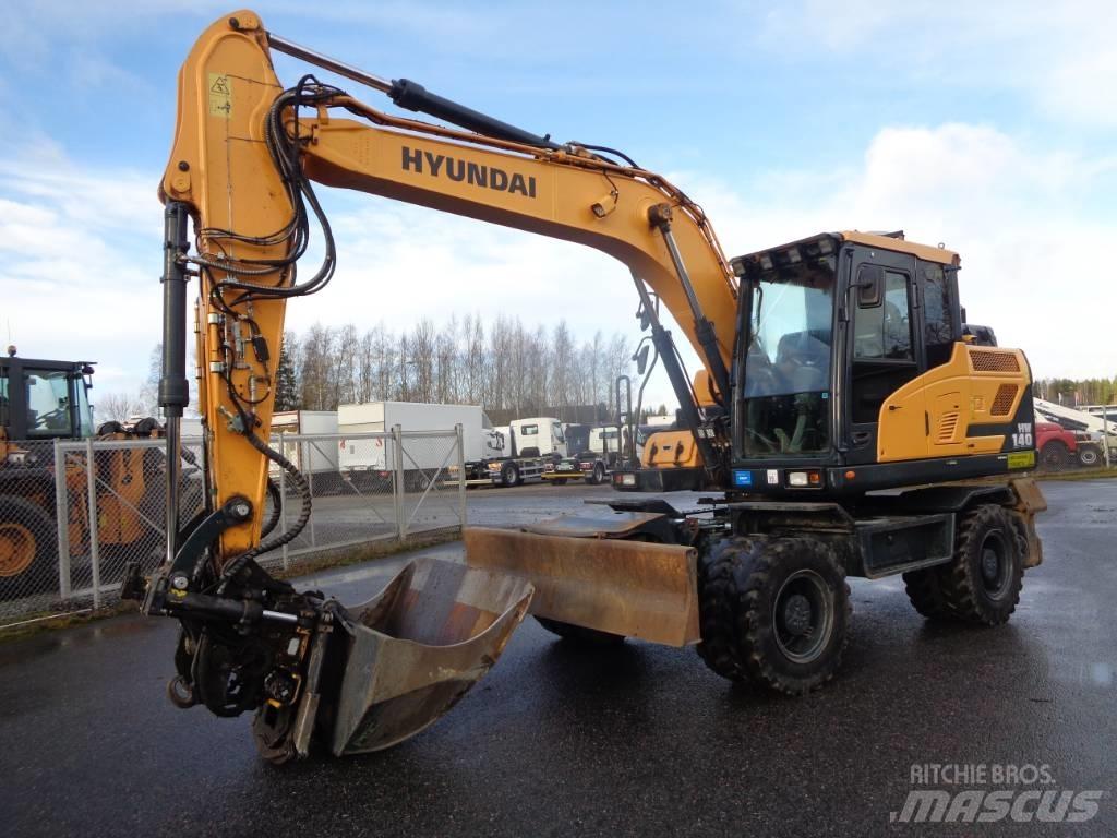 Hyundai HW 140 Hjulgravere