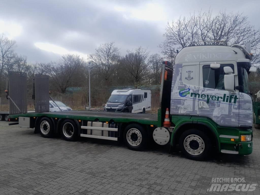 Scania G 440 Flatvogn med vinsj