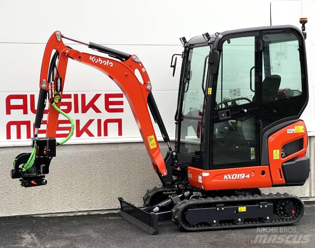 Kubota KX 019-4 Minigravere <7t