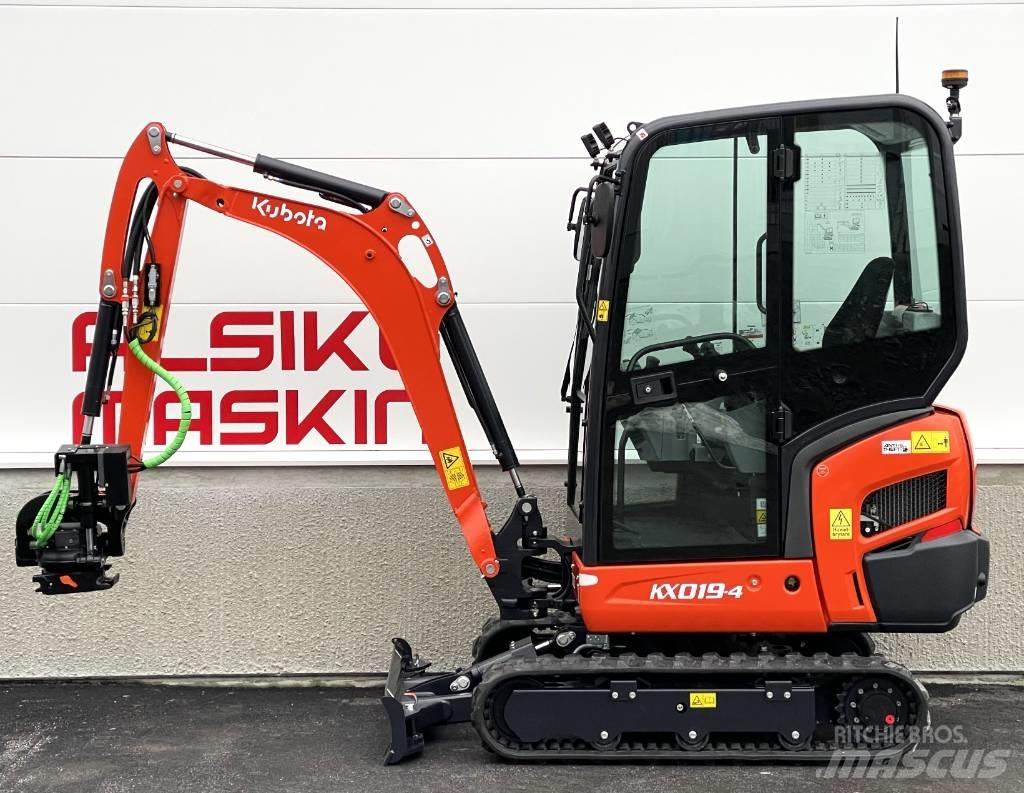 Kubota KX 019-4 Minigravere <7t