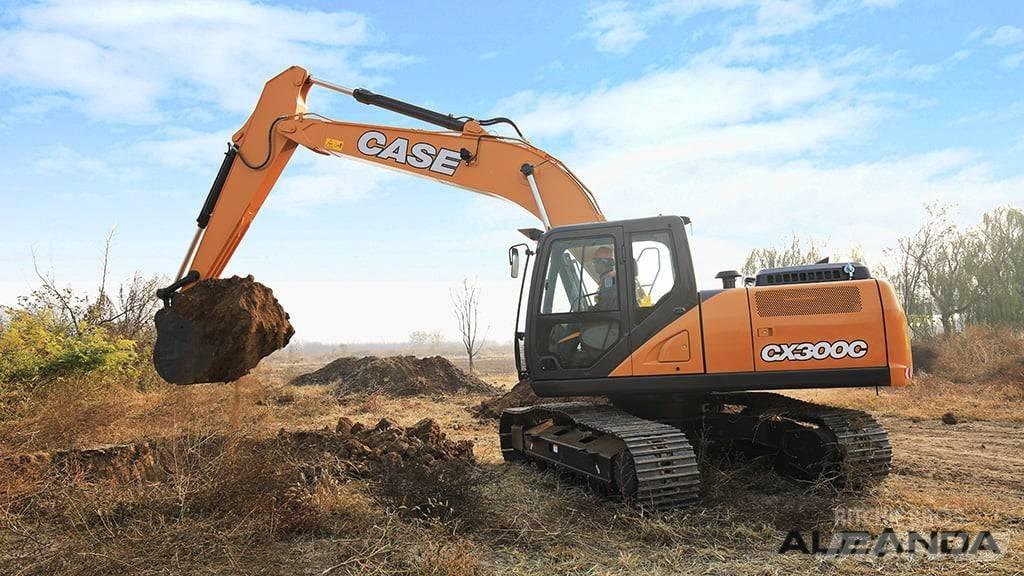 CASE CX 300 C Beltegraver