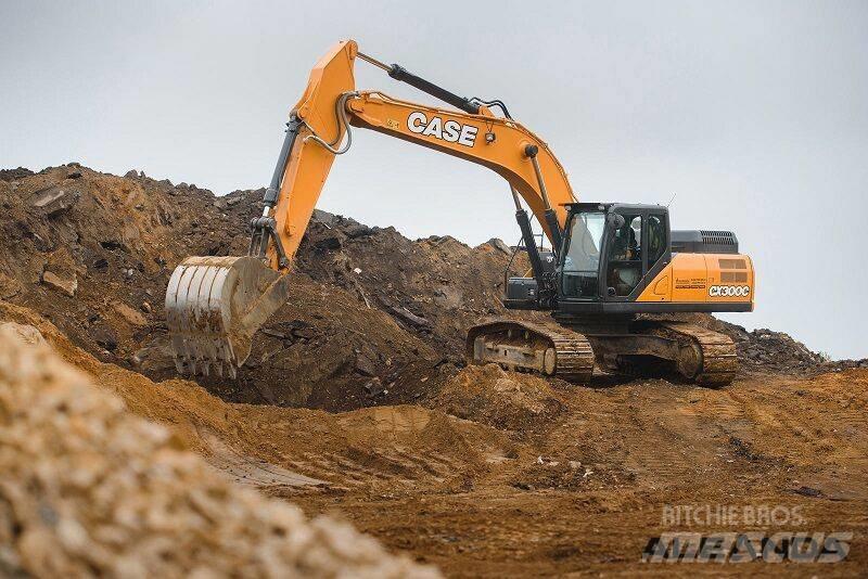 CASE CX 300 C Beltegraver