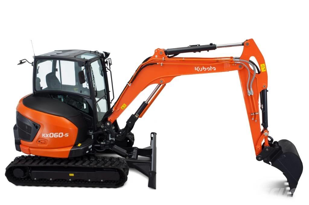 Kubota KX060-5 Minigravere <7t