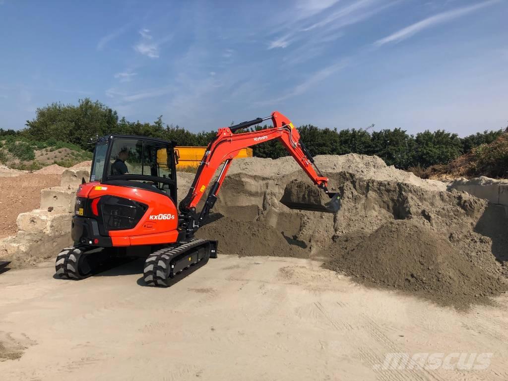 Kubota KX060-5 Minigravere <7t